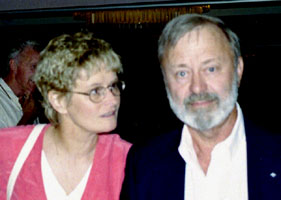 2000 Photo of Dan Barthold and his new bride