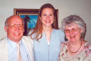 1999 Photo of Connie Jarvill Magee and family 